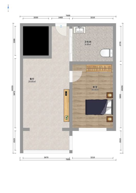 港丽花园27楼 家具家电齐全 拎包即住 相邻大润发超市-港丽花园租房