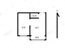 城北|金海湾1室0厅1卫出租|买房租房佣金全返