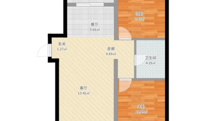 年租13000 龙南商贸高层2室 能拎包入住干净，空调两台