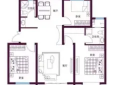 渝水|恒大翡翠华庭3室2厅2卫出租|买房租房佣金全返