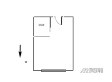 莱州|中国铁建国际城1室1厅1卫出租|买房租房佣金全返