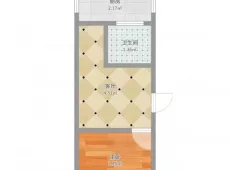 孟泰公园|盛宝家园1室1厅1卫出租|买房租房佣金全返