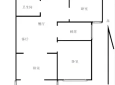 涿州|翡翠城3室1厅1卫出租|买房租房佣金全返