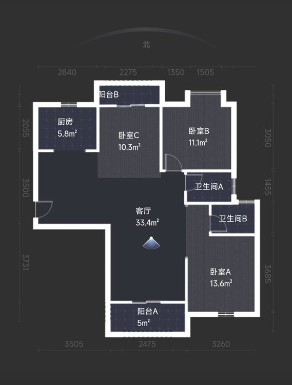 新西南国际花园  三房大阳台 采光好 南北通透-新西南国际花园租房