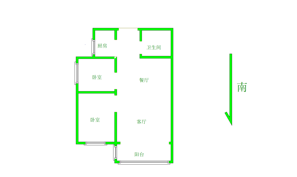 武汉路地铁口 遇驾花园 精装修2室 家具家电齐全 拎包入住-遇驾花园租房