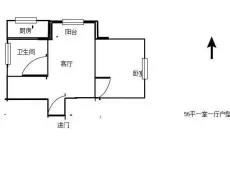 市中|龙城美墅1室1厅1卫出租|买房租房佣金全返