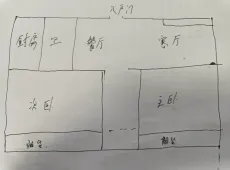 谯城|金大地时代公馆2室1厅1卫出租|买房租房佣金全返