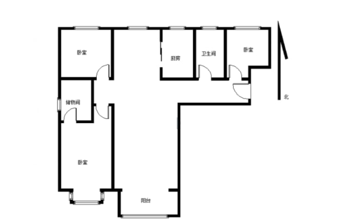 新华贸万达旁家电齐全拎包入住随时看房中间楼层全天采光-新华联国花园租房