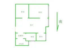 老城|水岸国际2室1厅1卫出租|买房租房佣金全返