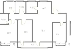 任城|中南珑悦4室2厅2卫出租|买房租房佣金全返