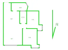 涧西|天和苑1室1厅1卫出租|买房租房佣金全返