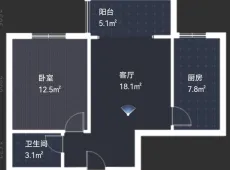 东湖宾馆|万盛名仕佳园1室1厅1卫出租|买房租房佣金全返