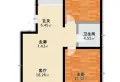 东亚第一城(四五期) 电梯8楼  2室1厅1卫 85平1