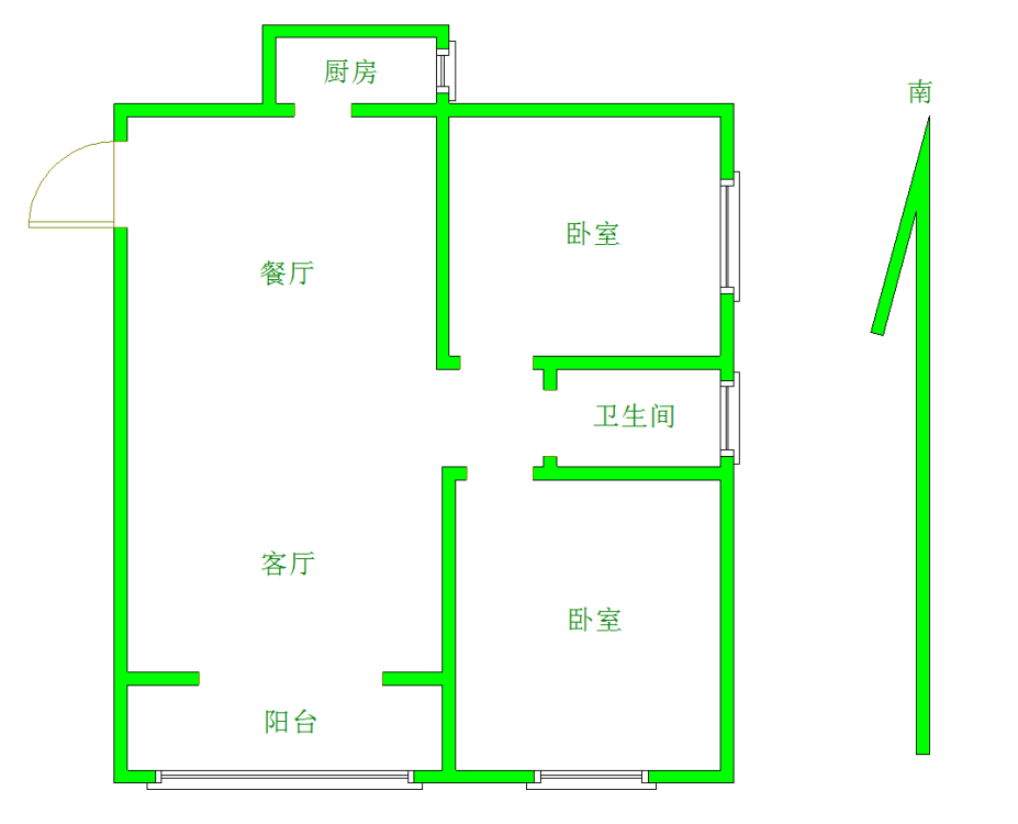 东方红名仕嘉园 上海市场精装两室 家电齐全拎包入住看房有钥匙-东方红名仕嘉园租房