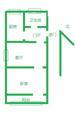 有钥匙！北京大学一墙之隔地铁口精装一居室考研读博陪读必选好房-中关园租房