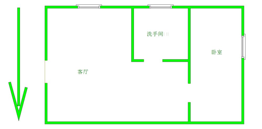 王城公园 附近 精装修 升龙广场 2室2厅 可随时看房-升龙广场C区租房
