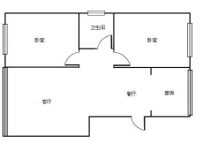 东湖宾馆|九州花园2室2厅1卫出租|买房租房佣金全返