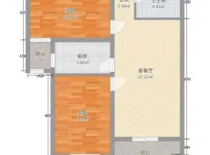 高铁站|武阳丽园2室2厅1卫出租|买房租房佣金全返