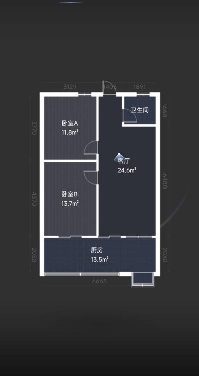 武商商圈大上海电梯二房，中间楼层，可拎包入住，生活方便-大上海广场租房