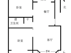 涿州|涿州东兴小区2室2厅1卫出租|买房租房佣金全返