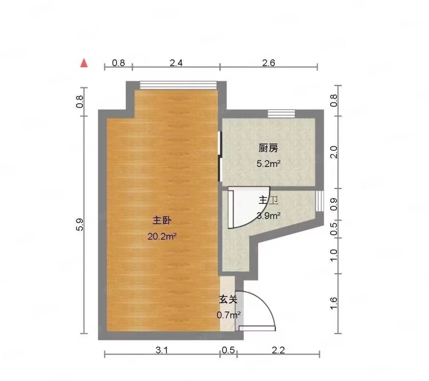 仁恒国际 1室 电梯房 40平 精装修 拎包入住-仁恒国际租房