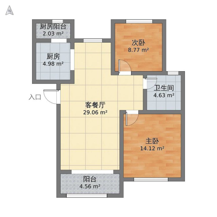 弥陀寺86平米，二室一厅，一楼月租1500可商量-天水一中家属院二手房价