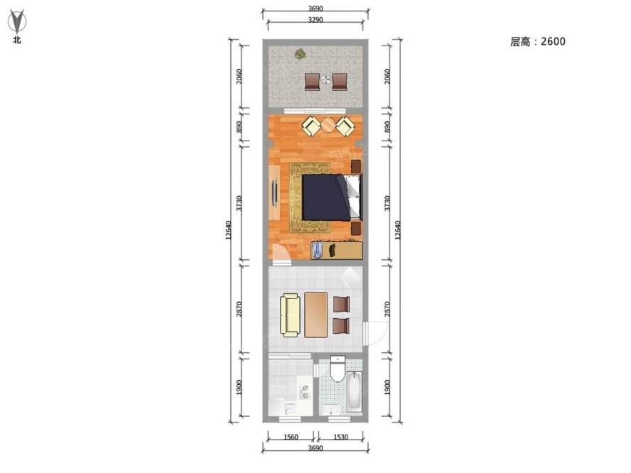12号线东陆路地铁口 低楼层商品房 小区可办车位 随时看房-伟莱家园租房
