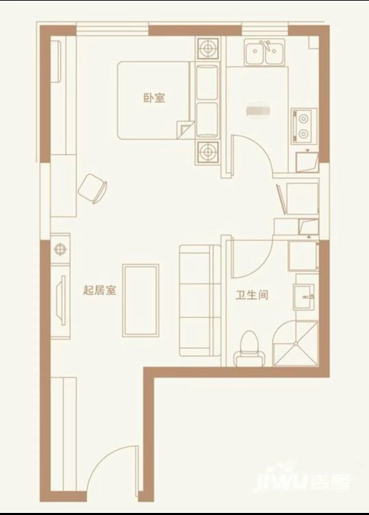 阜阳火车站 可以短租 一个月起租 酒店式公寓 拎包入住-华纺新天地租房