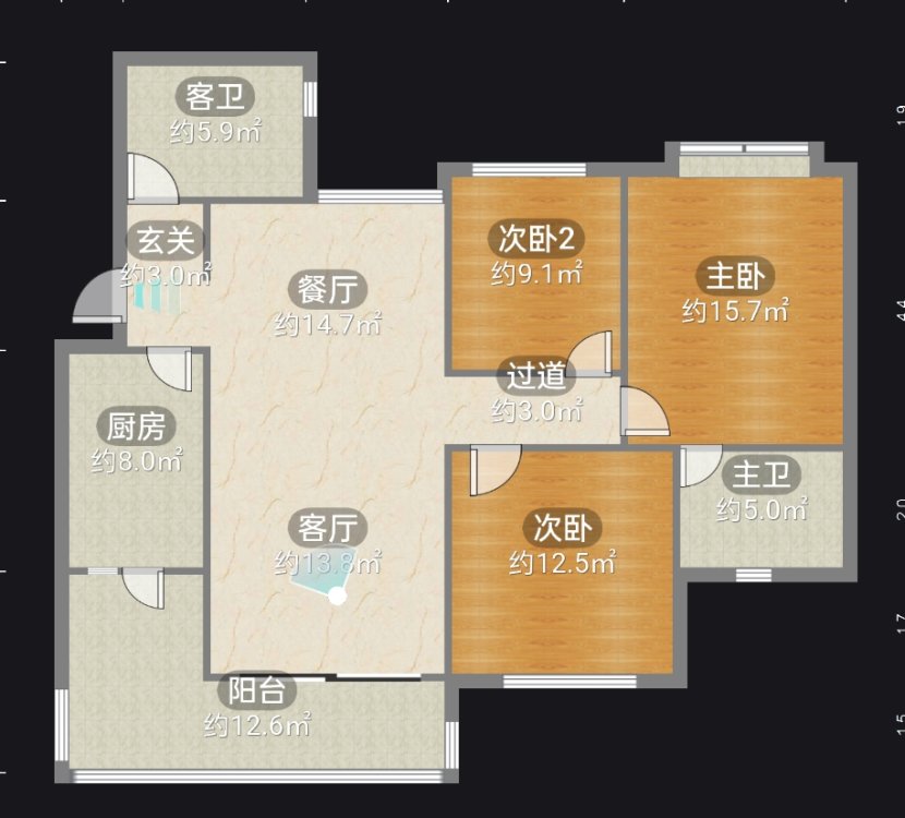 心怡小区菜场楼上精装三室拎包入住低楼层-心怡小区租房