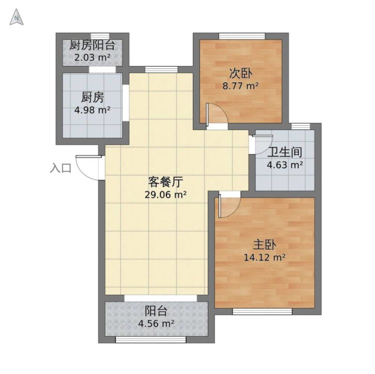 南湖东路 阳光绿岛 2020旁 魔界文创园 低楼层两室-三建小区租房