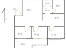 任城|杨柳国际新城F区3室2厅1卫出租|买房租房佣金全返