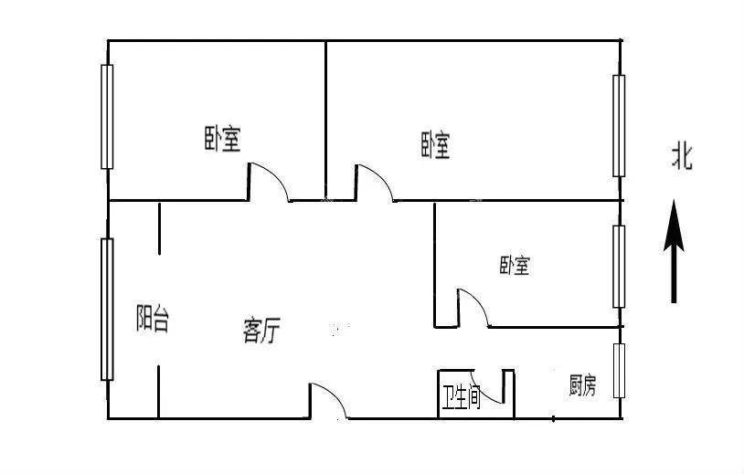 市中心 恒隆广场 延安医院附近 交三桥地铁口大东新村三房带家-烟厂宿舍租房