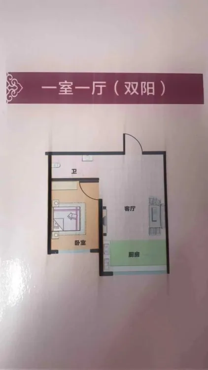 新柳城电梯12楼一室一厅精装拎包入住月租1300