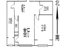 区委|景园盛世华都2室2厅2卫出租|买房租房佣金全返