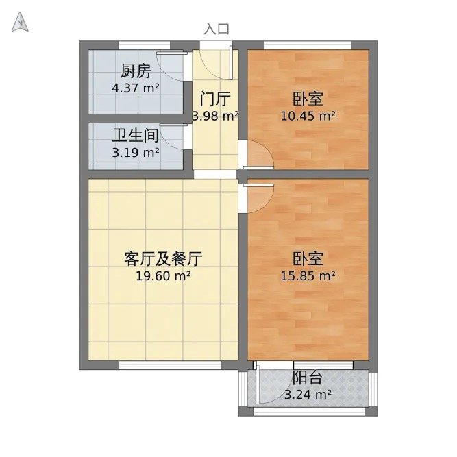 高尔夫庄园  2室2空调 配套齐全 实图拍摄-高尔夫庄园二手房价