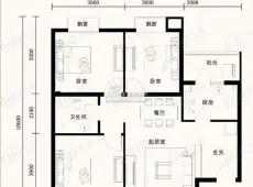 怡翠|凤鸣小区2室1厅1卫出租|买房租房佣金全返