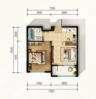 兴隆街 新星小区 单身公寓 客卧分离 家具家电齐全 拎包入住-新星小区二手房价