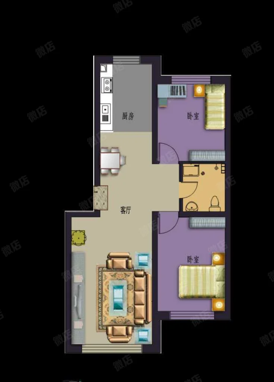南大街  银龙小区 50平 地暖单身公寓 有空调 可只租半年-银龙小区二手房价