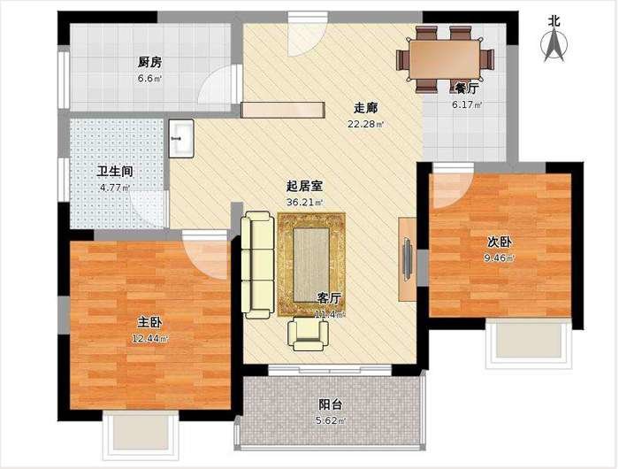 新景水岸 2室1厅1卫  电梯房 精装修87平米-新景水岸租房