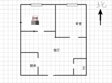 娄星|盛世华庭2室1厅1卫出租|买房租房佣金全返