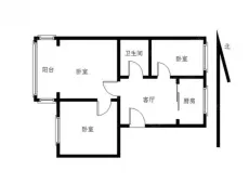 娄星|五江碧桂园城市广场3室2厅2卫出租|买房租房佣金全返