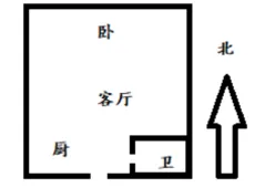 娄星|丹枫国际1室1厅1卫出租|买房租房佣金全返