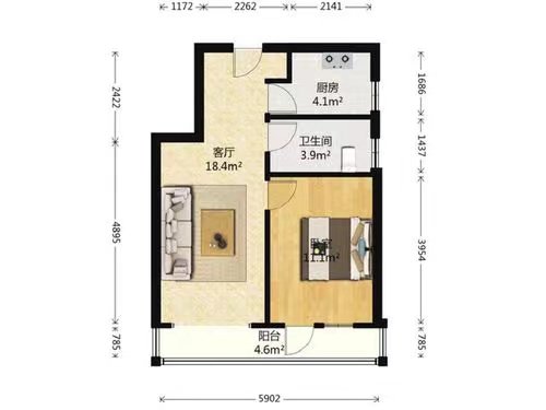 塞纳公馆  可月付 地铁6号线一中心站 天拖 电梯房-塞纳公馆二手房价