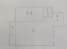 长洲|盛业大厦1室1厅1卫出租|买房租房佣金全返