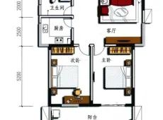 阿克苏市|金桥现代城2室2厅1卫出租|买房租房佣金全返