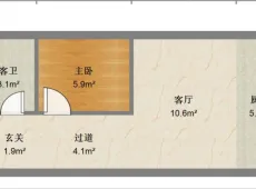 新罗|莲西小区1室1厅1卫出租|买房租房佣金全返