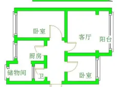 华龙|兴隆小区2室1厅1卫出租|买房租房佣金全返