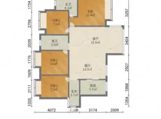 赤岭|香榭丽公寓2室2厅1卫出租|买房租房佣金全返