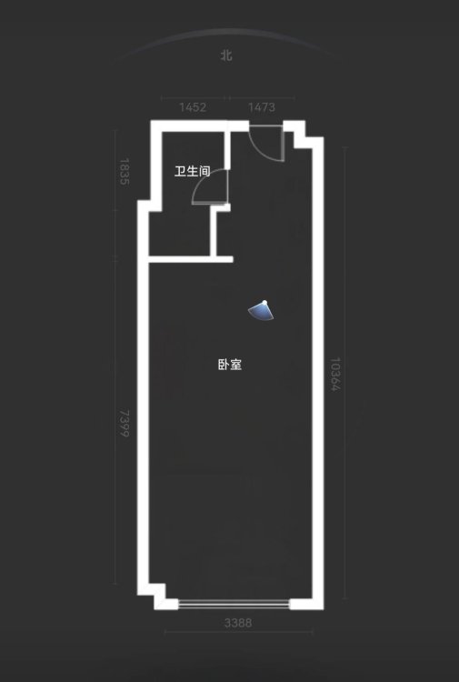 银三角 地铁口 汽车广场 万科天空之城旁 精装 1室 急租-江西国际汽车广场二手房价