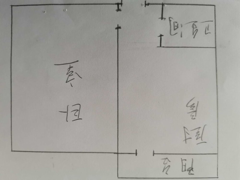 1室1厅出租车家村沙龙市场附近-侯二小区二手房价